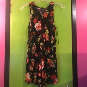 Flowered Romper!